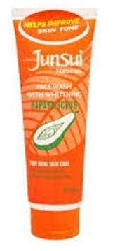 Picture of JUNSUI FACE WASH PAPAYA SCRUB 100 ML 